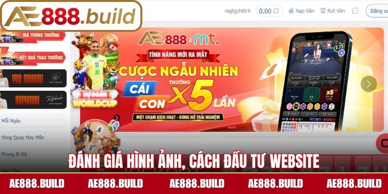 Đánh giá hình ảnh, cách đầu tư website