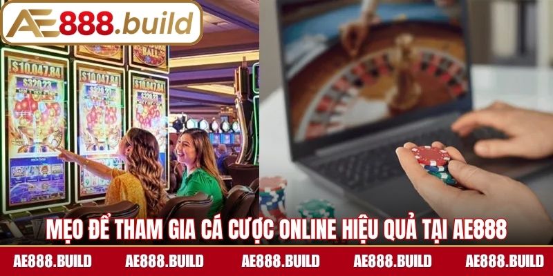 Mẹo để tham gia cá cược online hiệu quả tại AE888